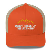 Don't Mess Up the Scenery Hat