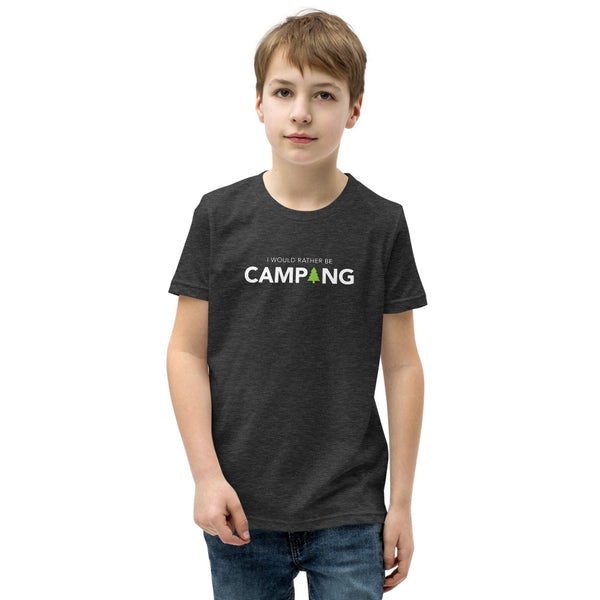 Rather Be Camping Youth T-Shirt