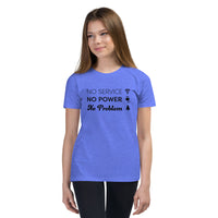 No Service No Problem Youth T-Shirt